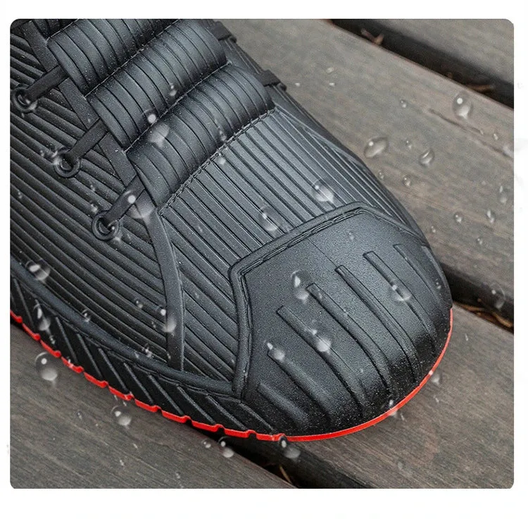 Non-slip Men's Rain Boots   Waterproof Comfortable
