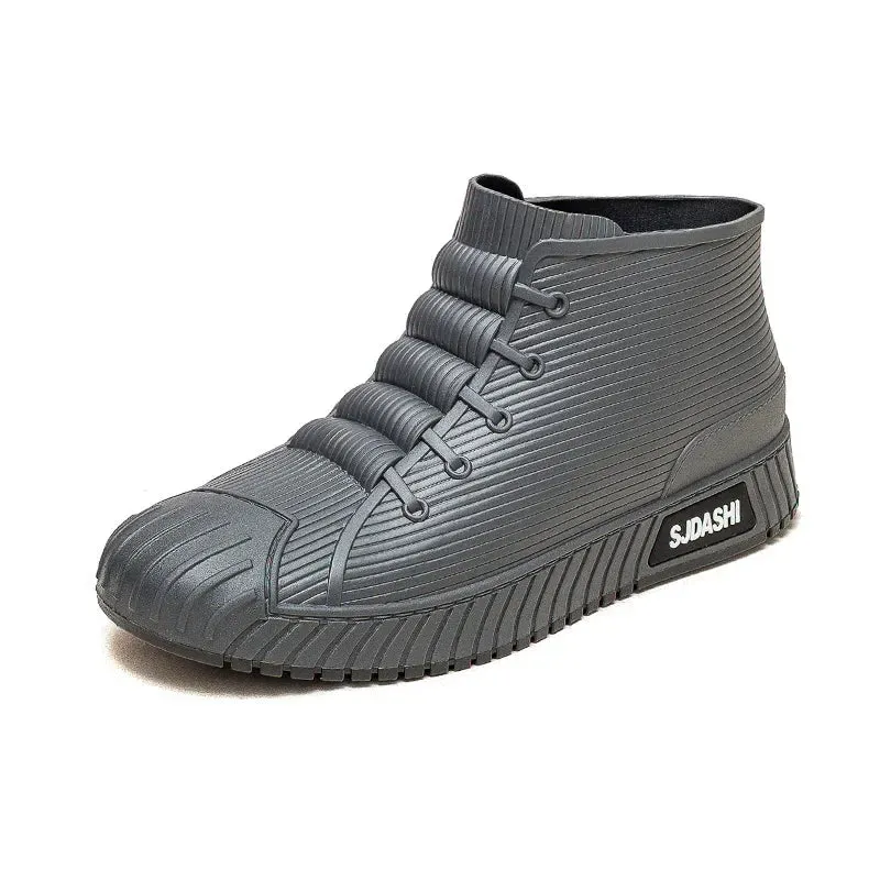 Non-slip Men's Rain Boots   Waterproof Comfortable