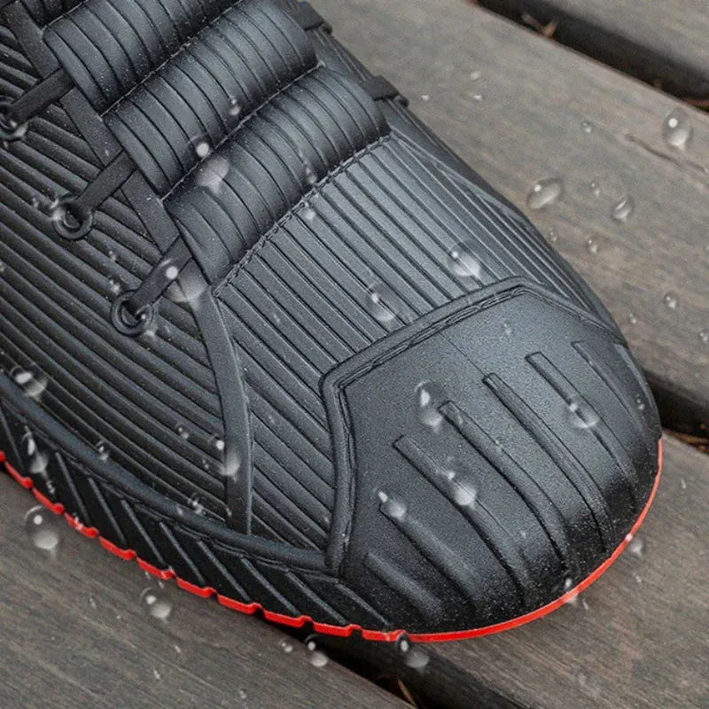 Non-slip Men's Rain Boots   Waterproof Comfortable