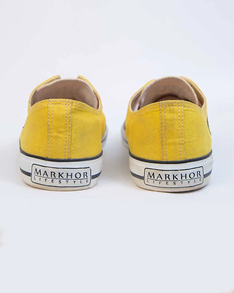 Performance Low Cut Fashion Sneaker Yellow