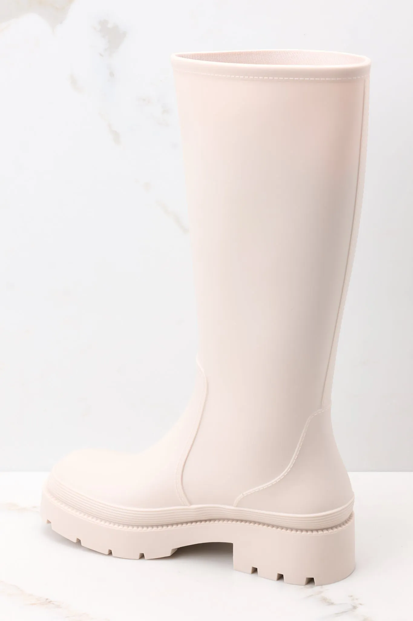 Rainy Day Ivory Boots