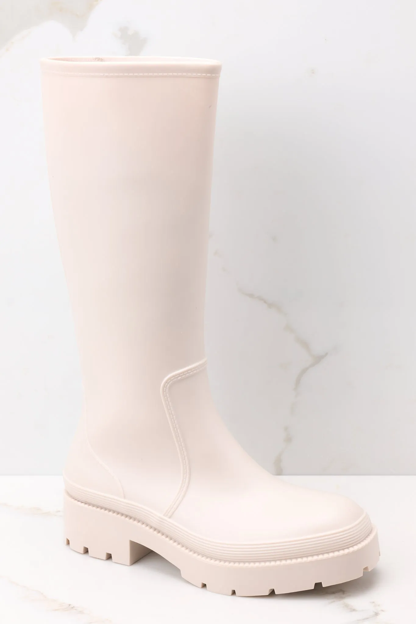 Rainy Day Ivory Boots