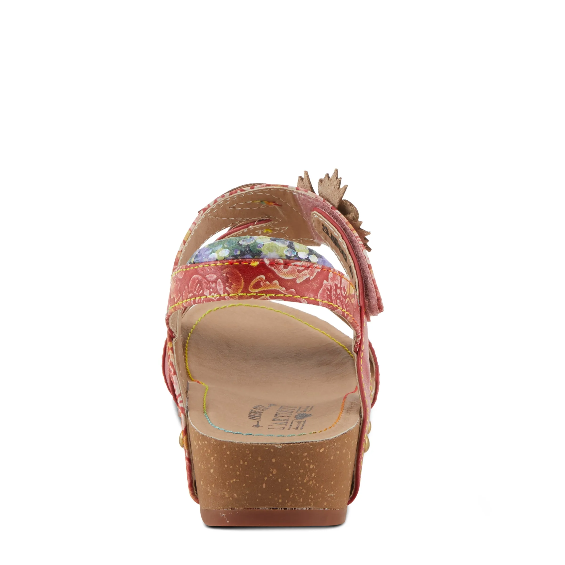 Spring Step Shoes L'Artiste Beloved Sandals Women's Leather Hook and Loop Wedge