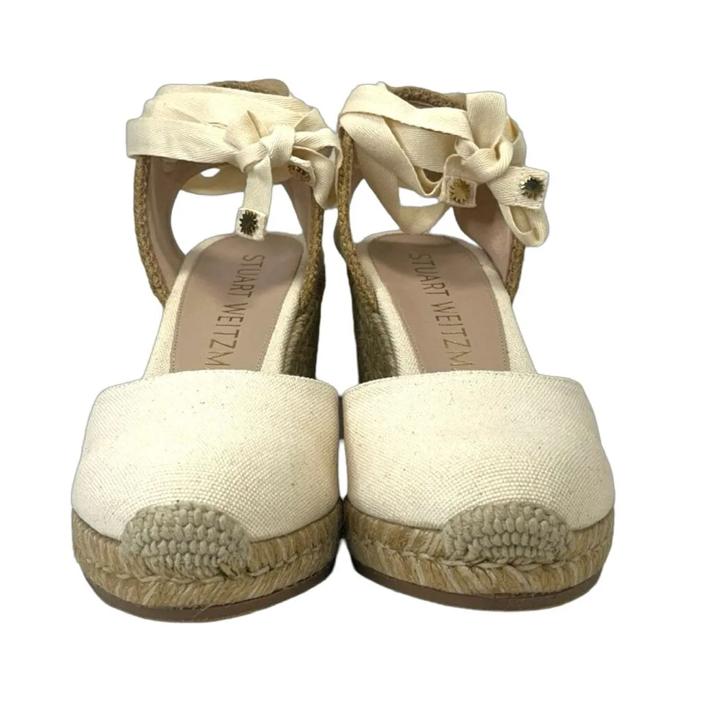 Stuart Weitzman "Marguerita" Espadrilles - Size 6.5