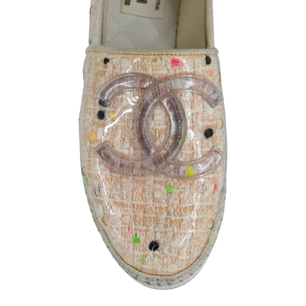 Tweed PVC CC Espadrilles