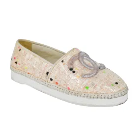 Tweed PVC CC Espadrilles