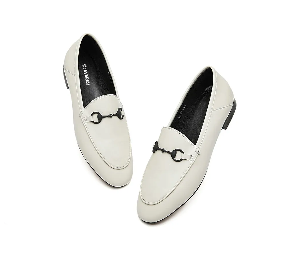 Women Leather Loafers Flats Layla