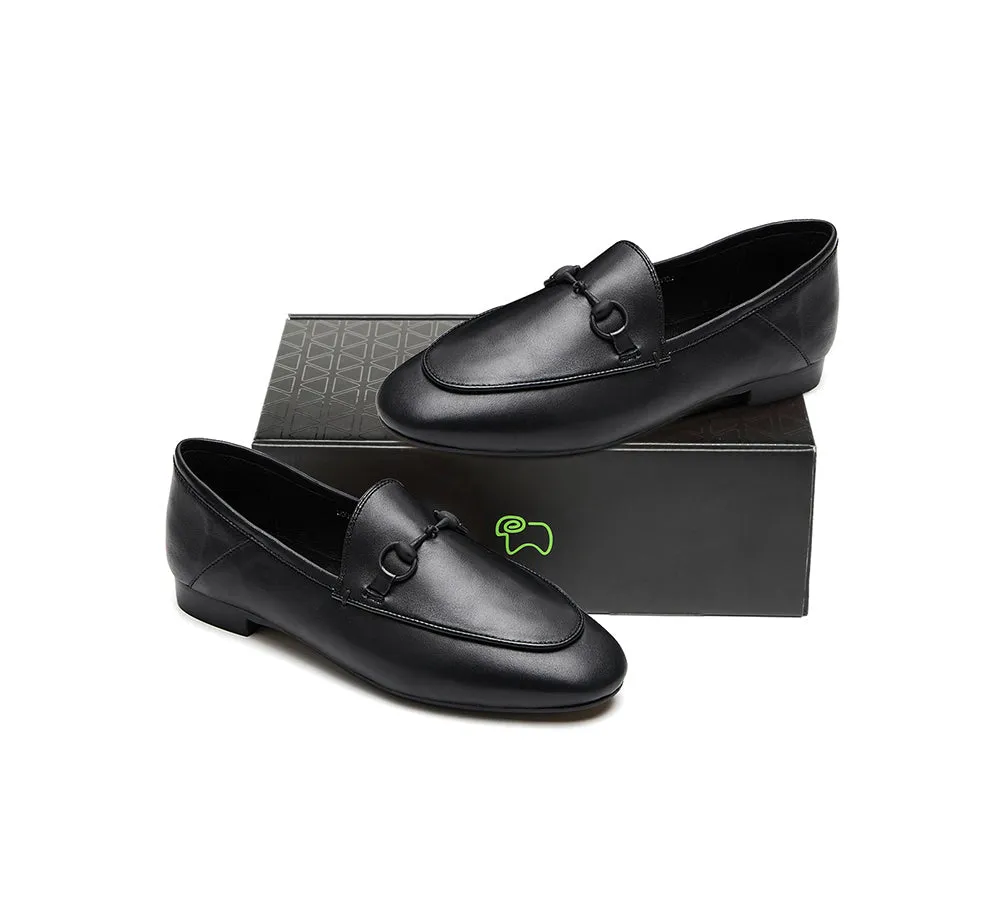 Women Leather Loafers Flats Layla