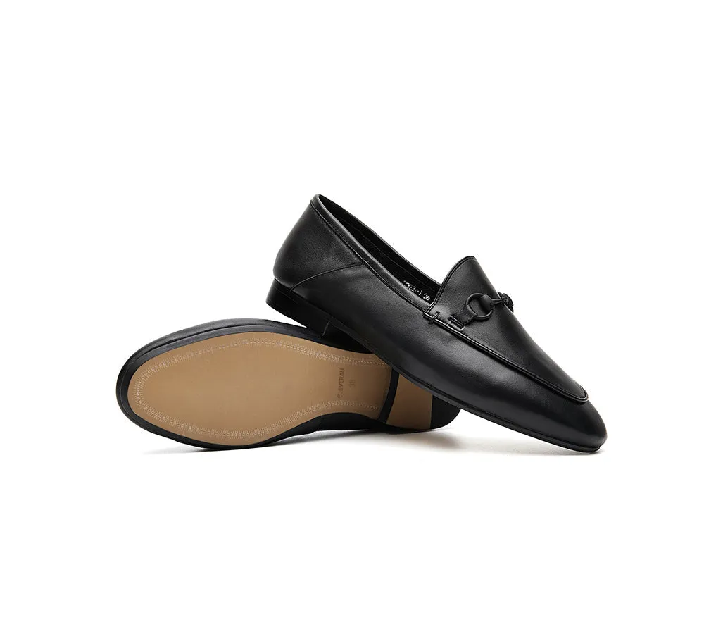 Women Leather Loafers Flats Layla