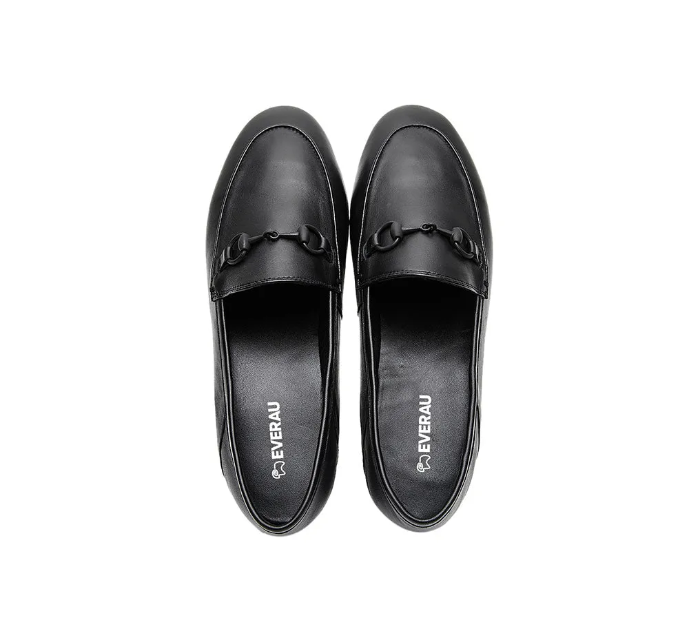 Women Leather Loafers Flats Layla