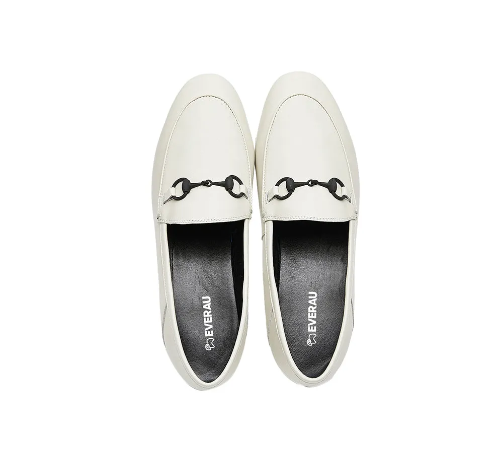 Women Leather Loafers Flats Layla